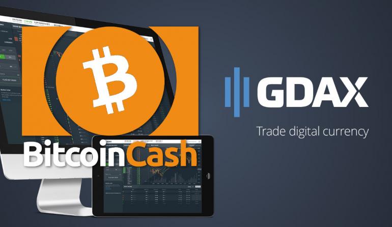 This Is Bitcoin Cash's Day: GDAX Starts BCH Trading, Price Skyrockets
