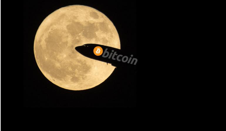 To The Moon: Bitcoin Price Surges Above $14,800, Increased 158% In A Month