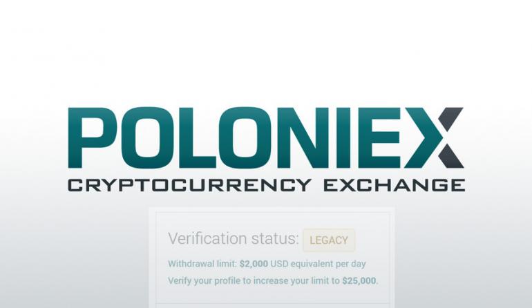 Poloniex Will Disable User Accounts Unless They Are Verified